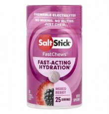 SaltStick, FastChews®, Chewable Electrolytes, Mixed Berry, 50 Chewable Tablets