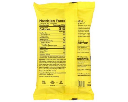 Immi, Ramen Soup, Tom Yum Shrimp, 2.4 oz (68 g)