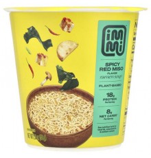 Immi, Cup Ramen Soup, Spicy Red Miso, 2 oz (59 g)