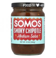 Somos, Smoky Chipotle Salsa, Medium , 12 oz (340 g)