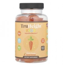 TruHeight, Kids, Appetite Booster Gummies, For Kids 2+, 60 Gummies