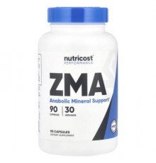 Nutricost, Performance, ZMA, 90 Capsules