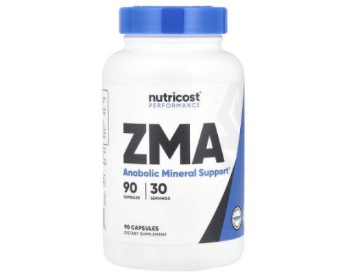 Nutricost, Performance, ZMA, 90 Capsules Nutricost, Performance, ZMA, 90 Capsules