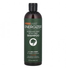Hobe Labs, Energizer™, Shampoo, Rosemary Mint & Tea Tree, 12 fl oz (355 ml)