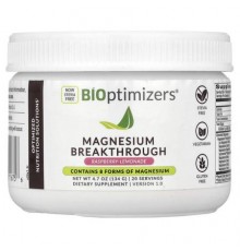 BIOptimizers, Magnesium Breakthrough, Raspberry-Lemonade, 4.7 oz (134 g)