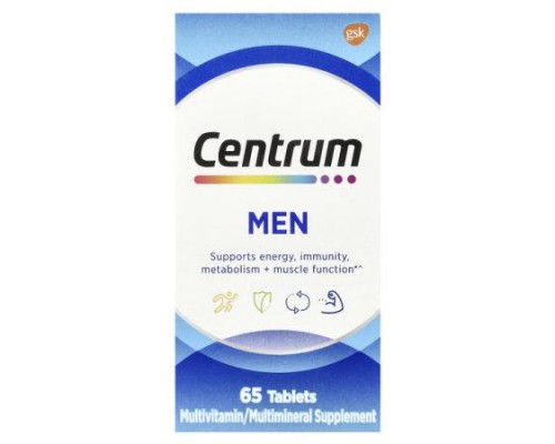 Centrum, Men Multivitamin, 65 Tablets