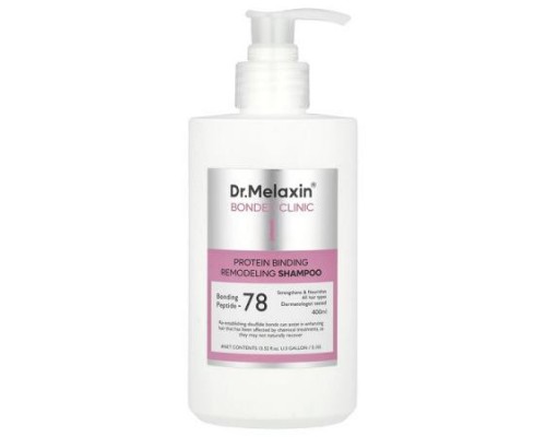 Dr.Melaxin, Bondex Clinic I, Protein Binding Remodeling Shampoo, All Hair Types, 13.52 fl oz (400 ml)