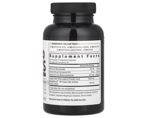 Force Factor, Total Beets®, 90 Vegetable Capsules