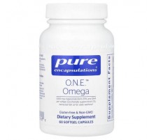 Pure Encapsulations, O.N.E.™ Omega, 60 Softgel Capsules