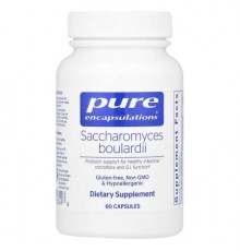 Pure Encapsulations, Saccharomyces Boulardii, 60 Capsules (5 Billion CFU per Capsule)