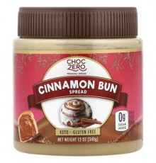 ChocZero, Cinnamon Bun Spread, 12 oz (340 g)