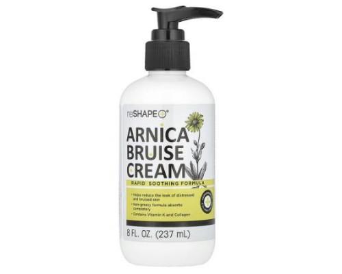 Reshape Plus, Arnica Bruise Cream, 8 fl oz (237 ml) Reshape Plus, Arnica Bruise Cream, 8 fl oz (237 ml)