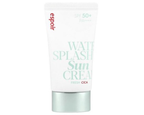 Espoir, Water Splash Sun Cream, Fresh Cica, SPF 50+ PA++++, 60 ml