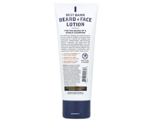Duke Cannon Supply Co., Best Damn Beard & Face Lotion, Citrus Hefeweizen , 3.2 fl oz (94 ml) Duke Cannon Supply Co., Best Damn Beard & Face Lotion, Citrus Hefeweizen , 3.2 fl oz (94 ml)