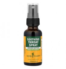 Herb Pharm, Soothing Throat Spray, 1 fl oz (30 ml)