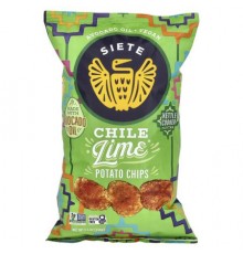 Siete, Potato Chips, Chile Lime, 5.5 oz (156 g)