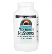 Source Naturals, Mega Strength Beta Sitosterol, 240 Tablets