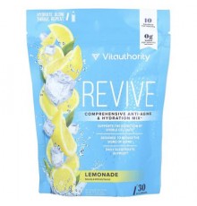 Vitauthority, Revive, Comprehensive Anti-Aging Hydration Mix, Lemonade, 30 Sticks, 0.13 oz (3.9 g) Each