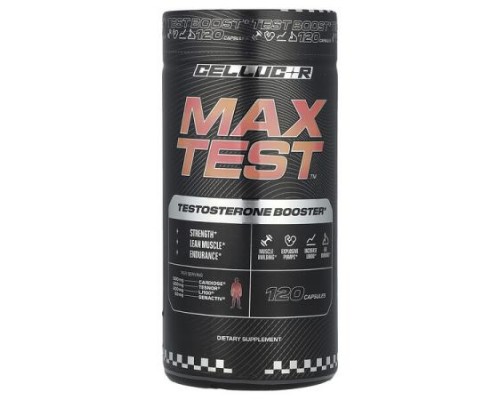 C4 / Cellucor, Max Test™, Testosterone Booster, 120 Capsules C4 / Cellucor, Max Test™, Testosterone Booster, 120 Capsules