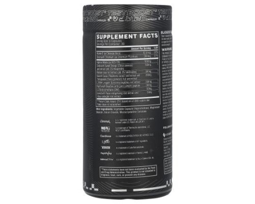 C4 / Cellucor, Max Test™, Testosterone Booster, 120 Capsules C4 / Cellucor, Max Test™, Testosterone Booster, 120 Capsules