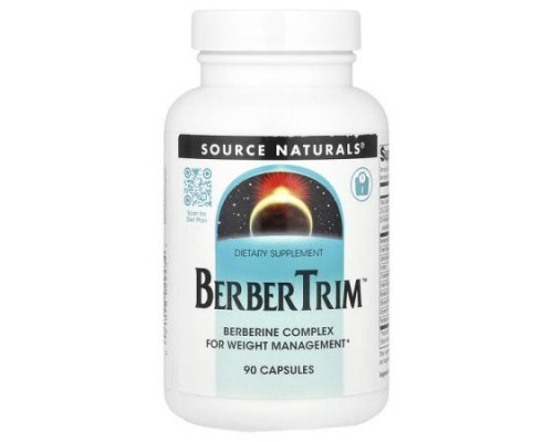 Source Naturals, BerberTrim™, 90 Capsules