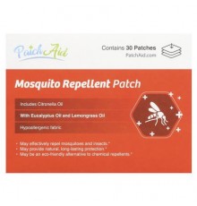 PatchAid, Mosquito Repellent Patch, 30 Patches
