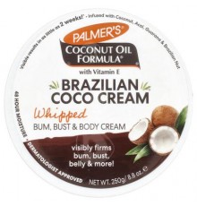 Palmer's, Coconut Oil Formula® with Vitamin E, Brazilian Coco Cream, Whipped, 8.8 oz (250 g)