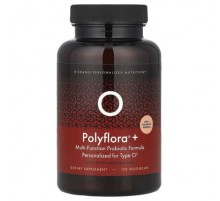 D'adamo, Polyflora® + O, Multi-Function Probiotic Formula, 120 VeggieCaps