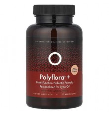 D'adamo, Polyflora® + O, Multi-Function Probiotic Formula, 120 VeggieCaps
