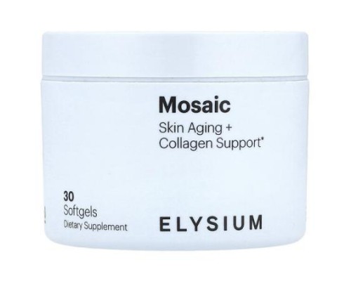 Elysium, Mosaic, Skin Aging + Collagen Support, 30 Softgels Elysium, Mosaic, Skin Aging + Collagen Support, 30 Softgels