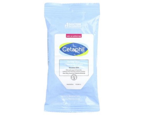 Cetaphil, Gentle Skin Cleansing Cloths, Fragrance Free, 10 Pre-Moistened Cloths Cetaphil, Gentle Skin Cleansing Cloths, Fragrance Free, 10 Pre-Moistened Cloths