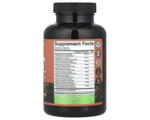 Nature's Craft, Mushroom Complex, 120 Capsules