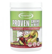 Gaspari Nutrition, Proven Greens & Reds, Strawberry Lemonade, 12.69 oz (360 g)