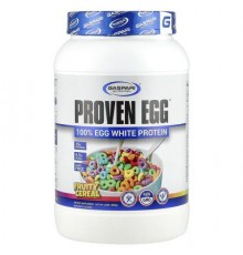 Gaspari Nutrition, Proven Egg™, 100% Egg White Protein, Fruity Cereal, 2 lbs (900 g)