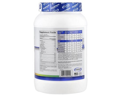 Gaspari Nutrition, Proven Egg™, 100% Egg White Protein, Fruity Cereal, 2 lbs (900 g) Gaspari Nutrition, Proven Egg™, 100% Egg White Protein, Fruity Cereal, 2 lbs (900 g)