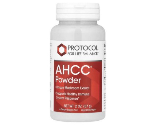 Protocol for Life Balance, AHCC® Powder, 2 oz (57 g) Protocol for Life Balance, AHCC® Powder, 2 oz (57 g)