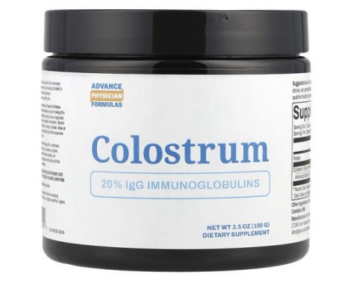 Advance Physician Formulas, Colostrum, 3.5 oz (100 g) Advance Physician Formulas, Colostrum, 3.5 oz (100 g)