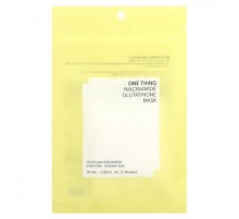 One Thing, Niacinamide Glutathione Beauty Mask, 7 Sheets, 3.88 fl oz (115 ml)