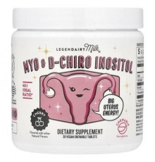 Legendairy Milk, Myo & D-Chiro Inositol, Cherry, 30 Vegan Chewable Tablets