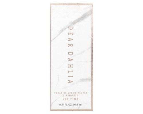 Dear Dahlia, Paradise Dream Velvet Lip Mousse, Lip Tint, Teddy, 0.21 fl oz (6.5 ml) Dear Dahlia, Paradise Dream Velvet Lip Mousse, Lip Tint, Teddy, 0.21 fl oz (6.5 ml)