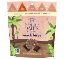 MAGICDATES, Original Snack Bites, Salted Walnut Brownie, 3.5 oz (100 g)