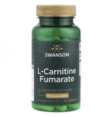 Swanson, L-Carnitine Fumarate, 415 mg, 60 Capsules