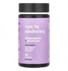 Mindhoney, Sync, Adaptogenic x Nootropic , 60 Capsules