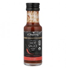Dr. Mercola, Solspring®, Biodynamic®, Organic Hot Sauce, Extra Hot, 3.4 fl oz (100 ml)