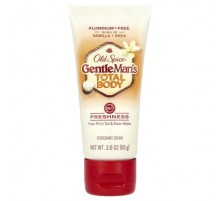 Old Spice, Gentle Man's Total Body, Deodorant Cream, Aluminum Free, Vanilla + Shea , 3 oz (85 g)
