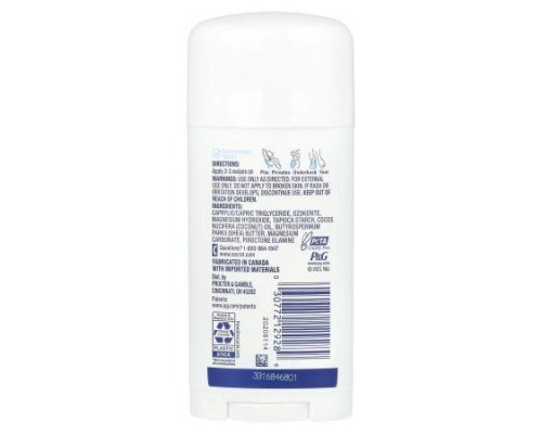 Secret, Whole Body Deodorant, Aluminum Free Dry Solid, Unscented , 2.4 oz (68 g)