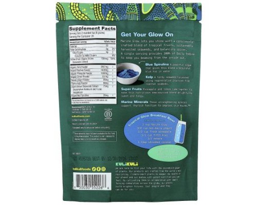 Kuli Kuli, Organic Superfood Blend, Marine Glow, 6 oz (170 g)