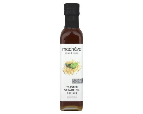 Madhava, Toasted Sesame Oil, 8.45 fl oz (250 ml) Madhava, Toasted Sesame Oil, 8.45 fl oz (250 ml)