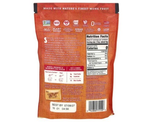 In the Raw, Monk Fruit In The Raw®, Zero Calorie Sweetener, 16 oz (454 g) In the Raw, Monk Fruit In The Raw®, Zero Calorie Sweetener, 16 oz (454 g)