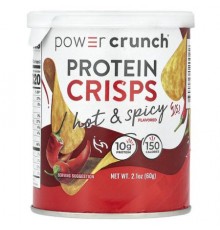 BNRG, Power Crunch® Protein Crisps, Hot & Spicy, 2.1 oz (60 g)